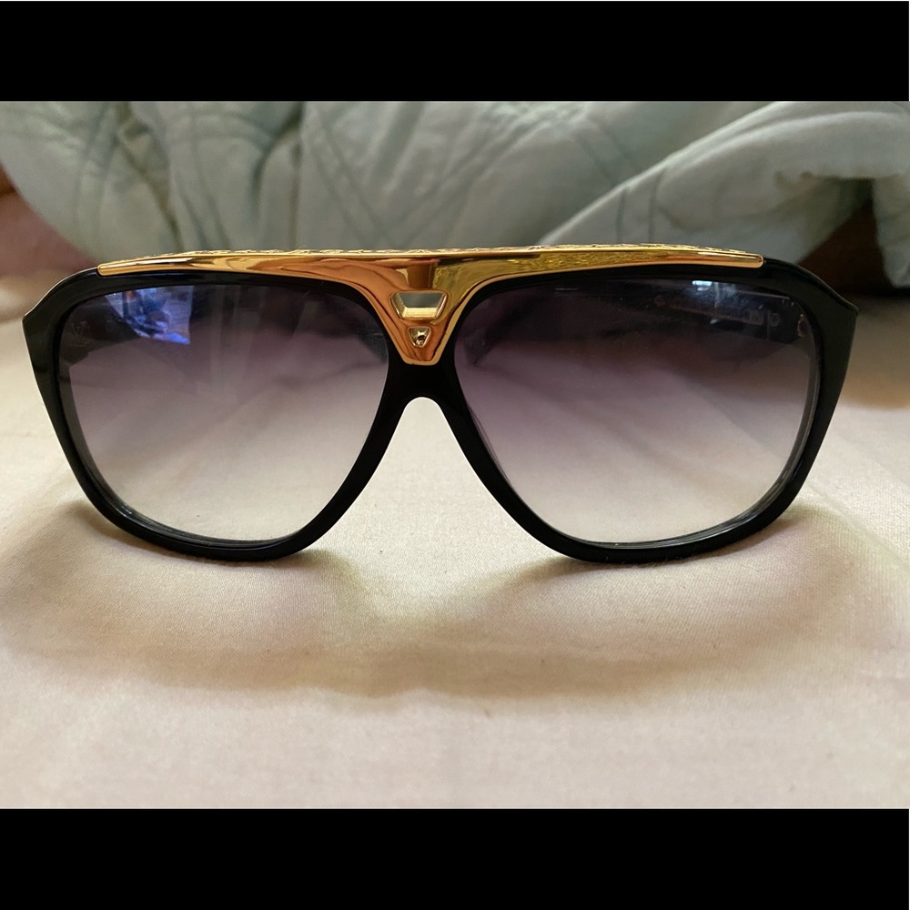 Louis Vuitton glasses.